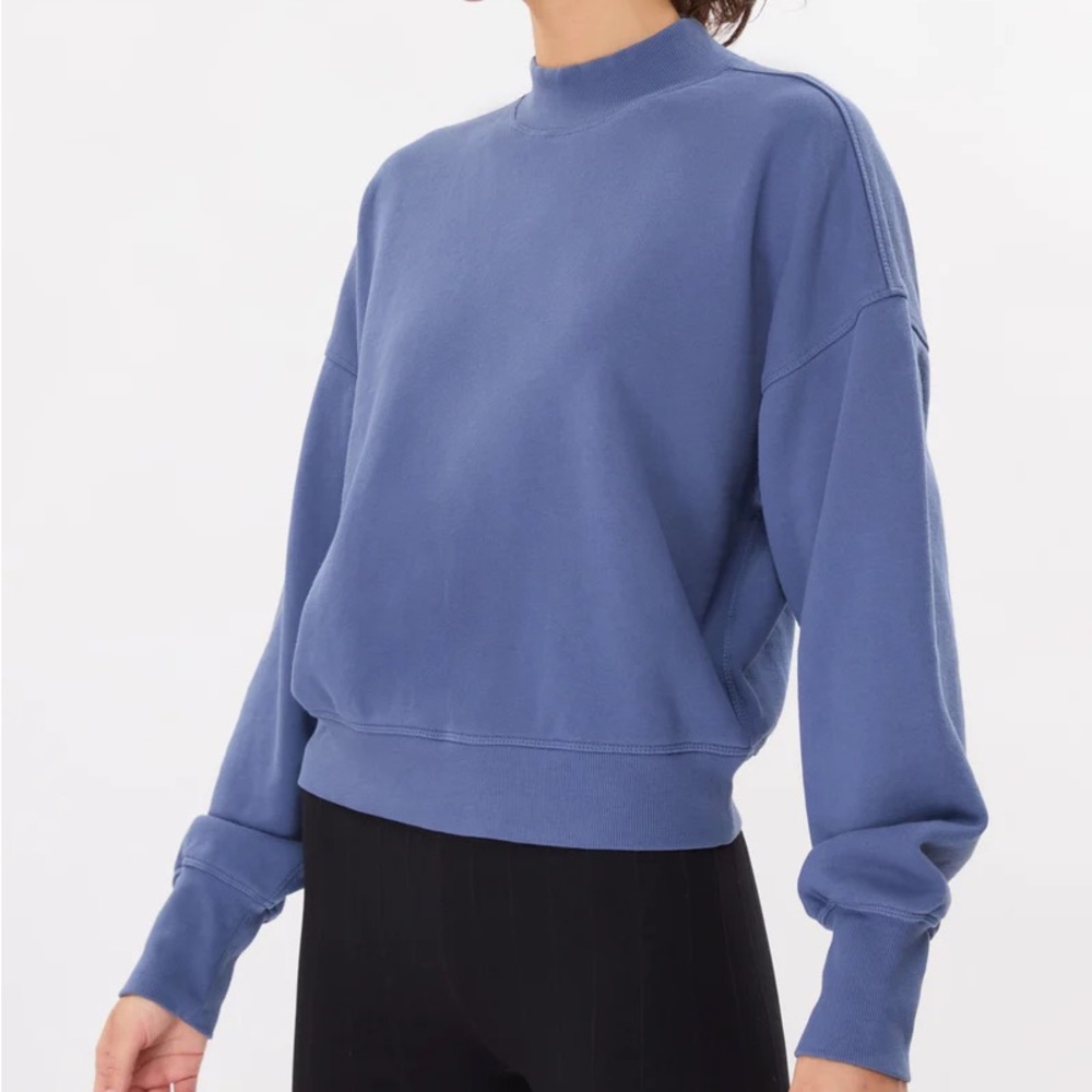 Spiritual Gangster-Blake Mock Neck Sweatshirt